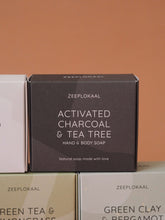 Afbeelding in Gallery-weergave laden, Soapbar - Zwarte actieve kool & tea tree