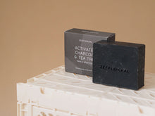 Afbeelding in Gallery-weergave laden, Soapbar - Zwarte actieve kool & tea tree