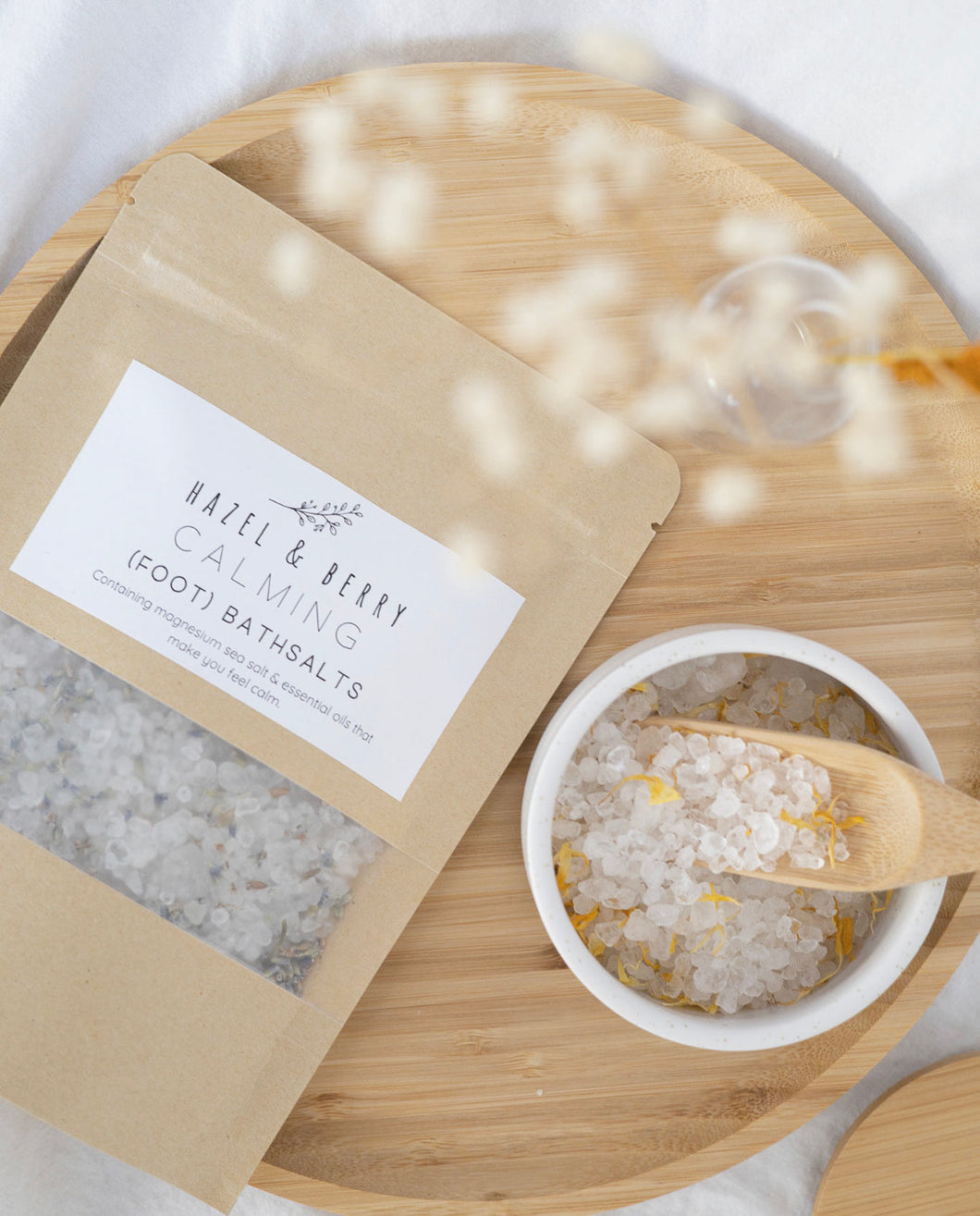 Calming (foot) bathsalts
